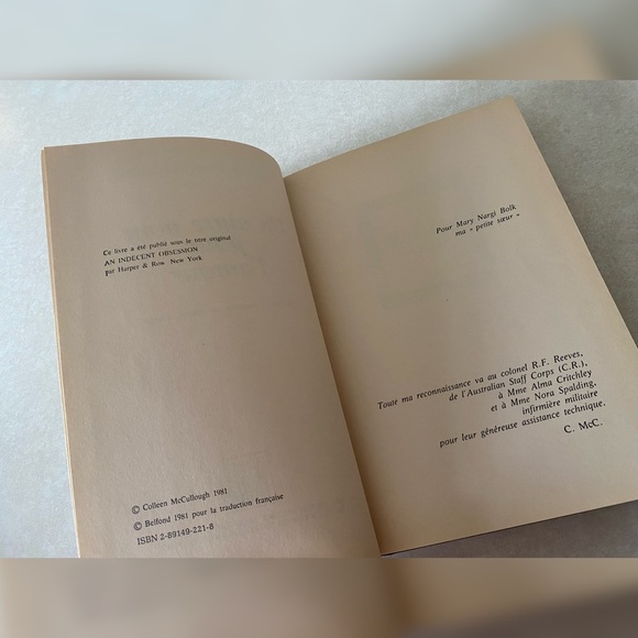 Un autre nom pour l'amour - Collen McCullough - Picture 3 of 3